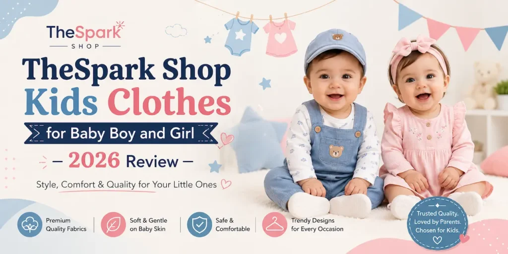 TheSpark Shop Kids Clothes for Baby Boy & Girl Banner