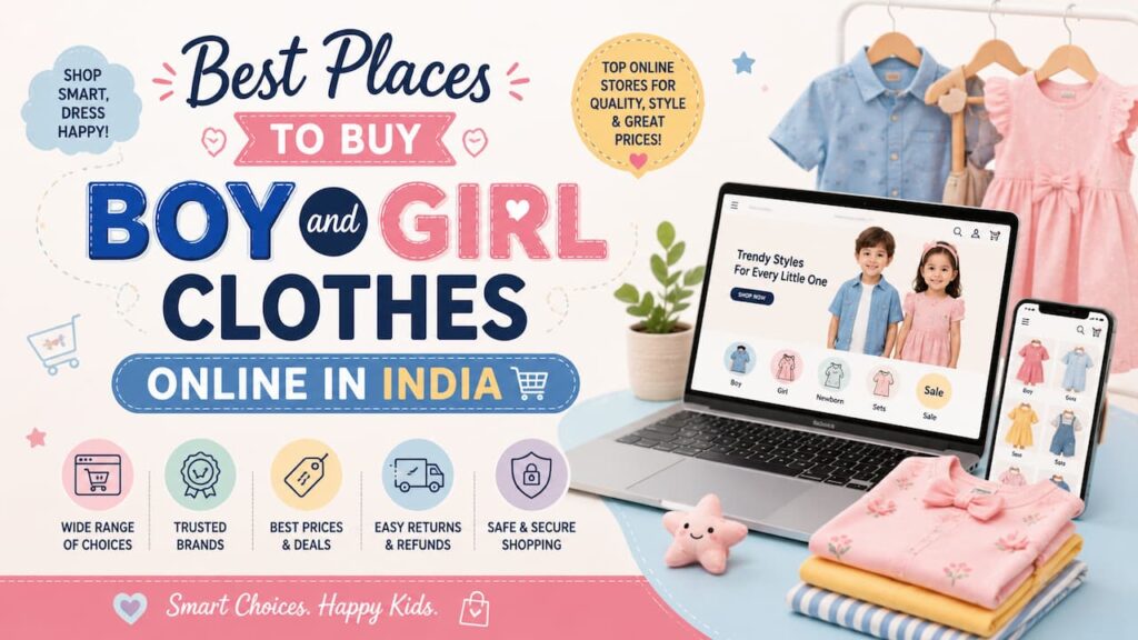 boy and girl clothes online India