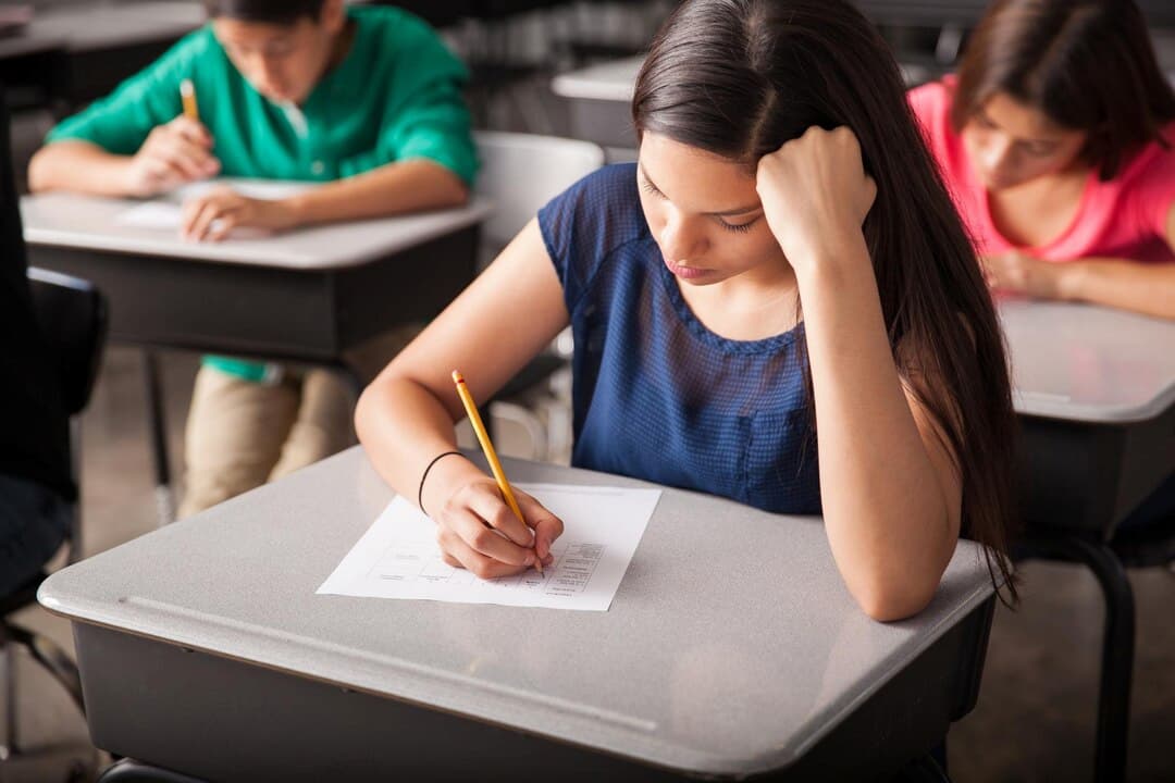 A Girl is preparing for wat mba